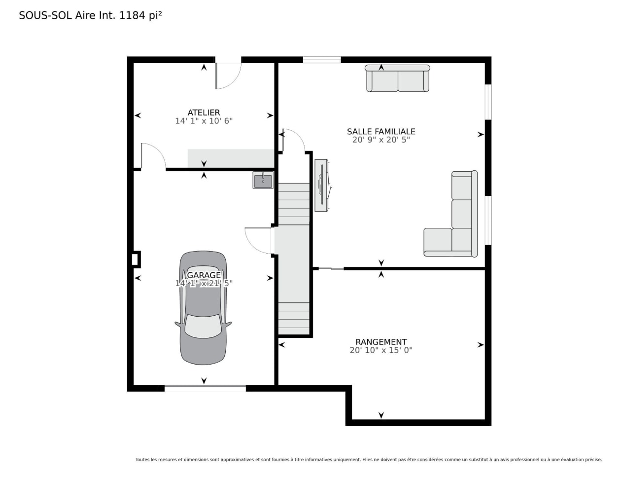 Plan — 201, Rue Nadeau, Repentigny (Repentigny), J5Y3B5, Repentigny (Repentigny)