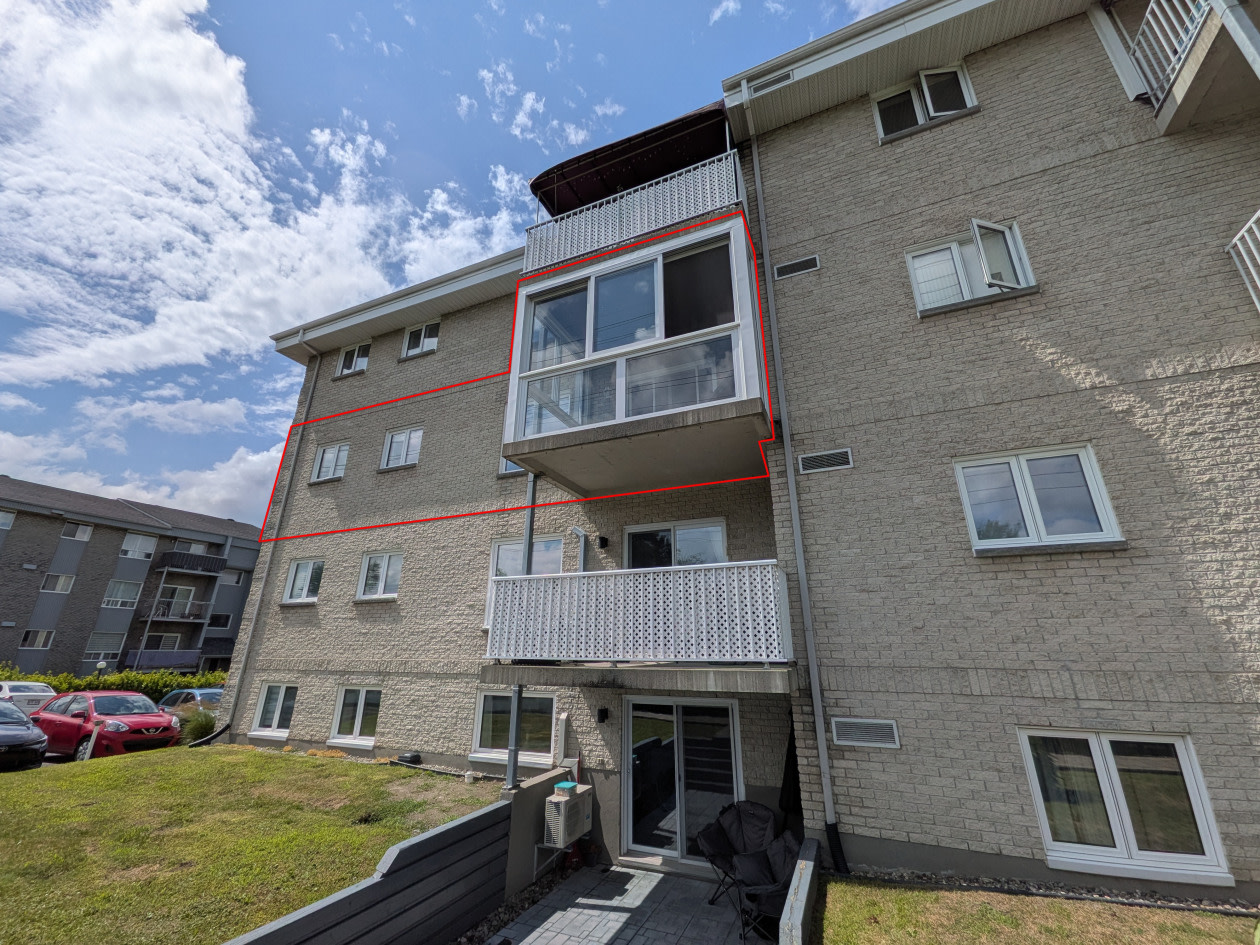 Extérieur — 307-4310 Rue du Rapide, 307, Lévis, G6X 3S5, Lévis