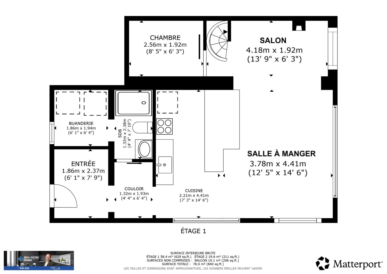 Plan — 119, Ch. des Boisés, L'Anse-Saint-Jean, G0V1J0, L'Anse-Saint-Jean