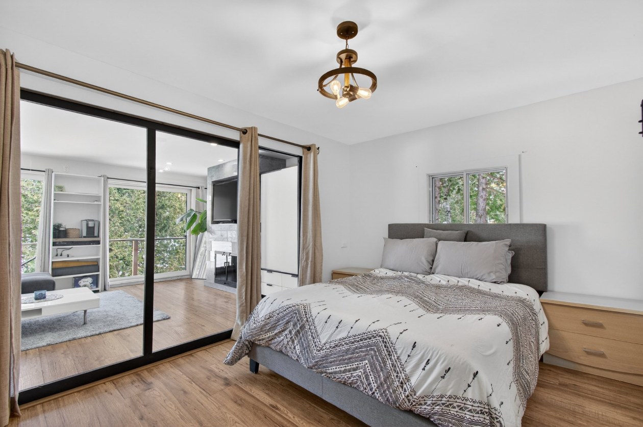 Chambre à coucher principale — 117, Route du Lac-Rond S., Montcalm, J0T2V0, Montcalm