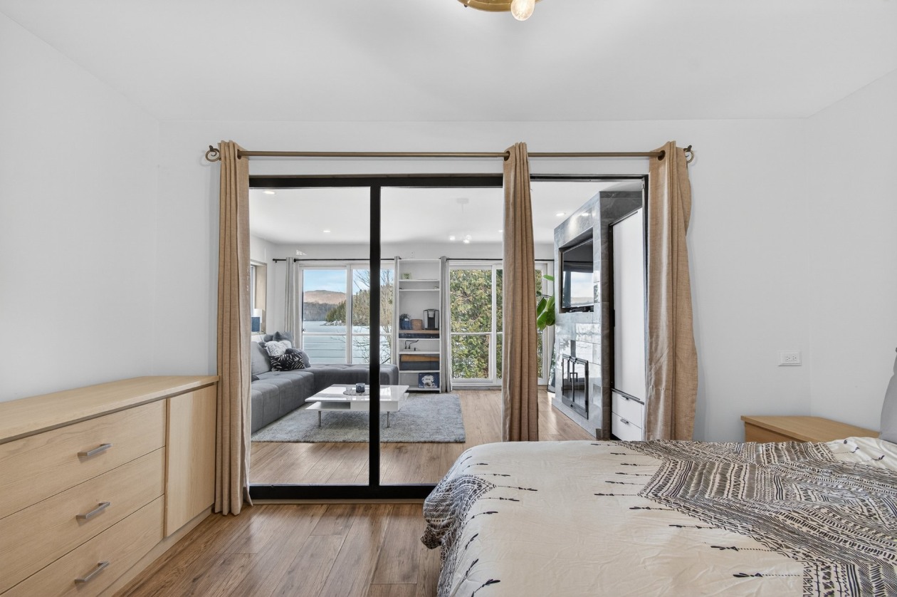 Chambre à coucher principale — 117, Route du Lac-Rond S., Montcalm, J0T2V0, Montcalm