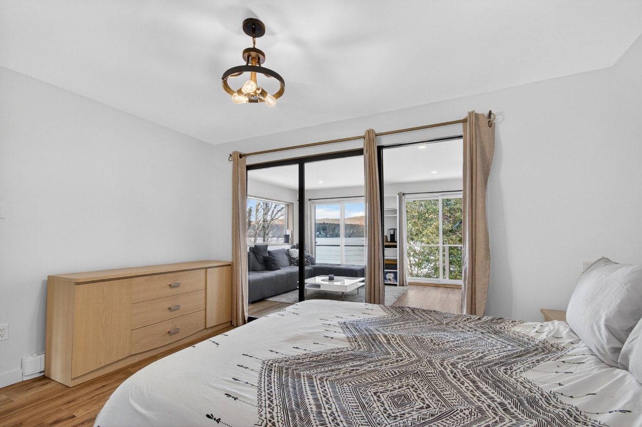 Chambre à coucher principale — 117, Route du Lac-Rond S., Montcalm, J0T2V0, Montcalm