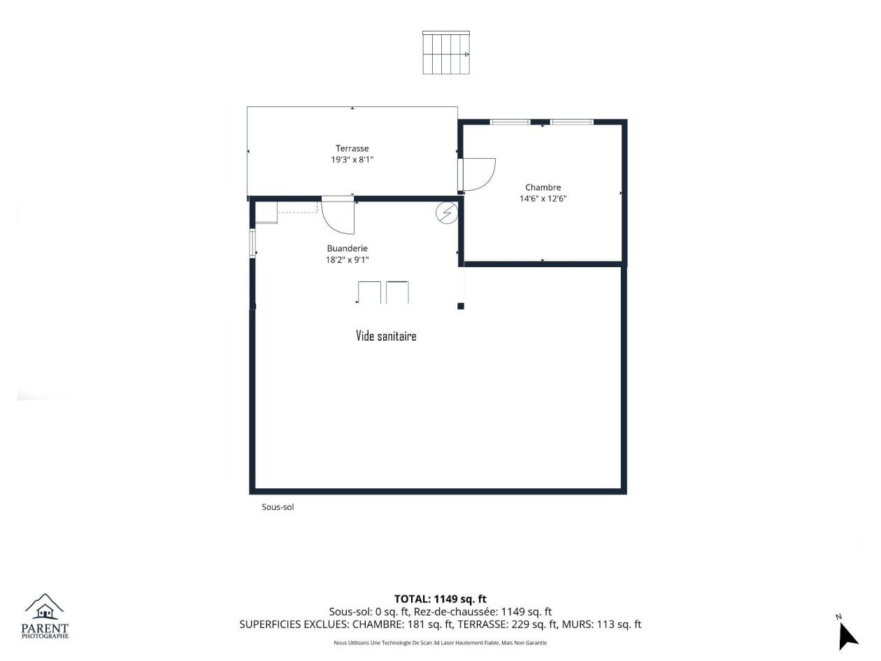 Plan — 117, Route du Lac-Rond S., Montcalm, J0T2V0, Montcalm