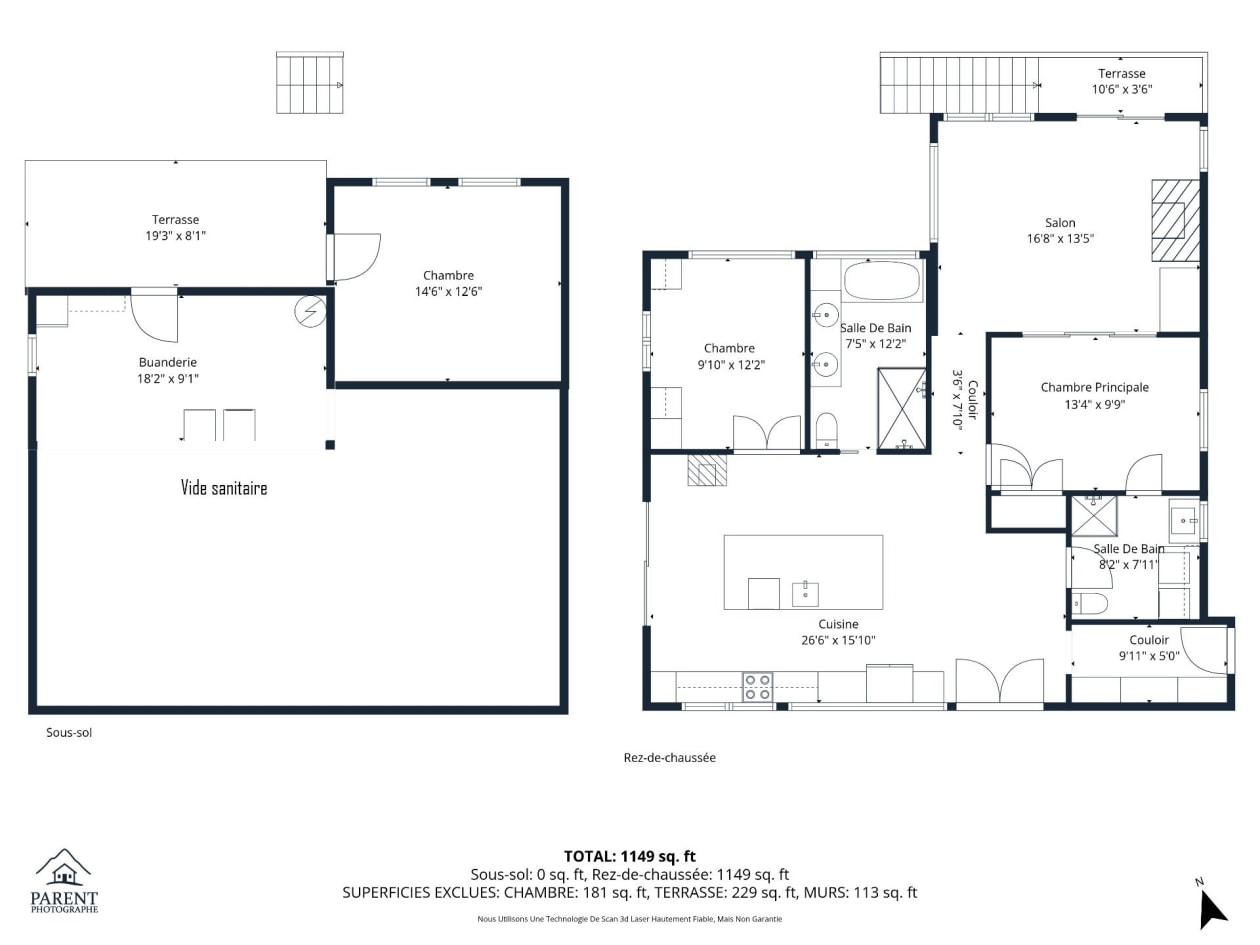 Plan — 117, Route du Lac-Rond S., Montcalm, J0T2V0, Montcalm