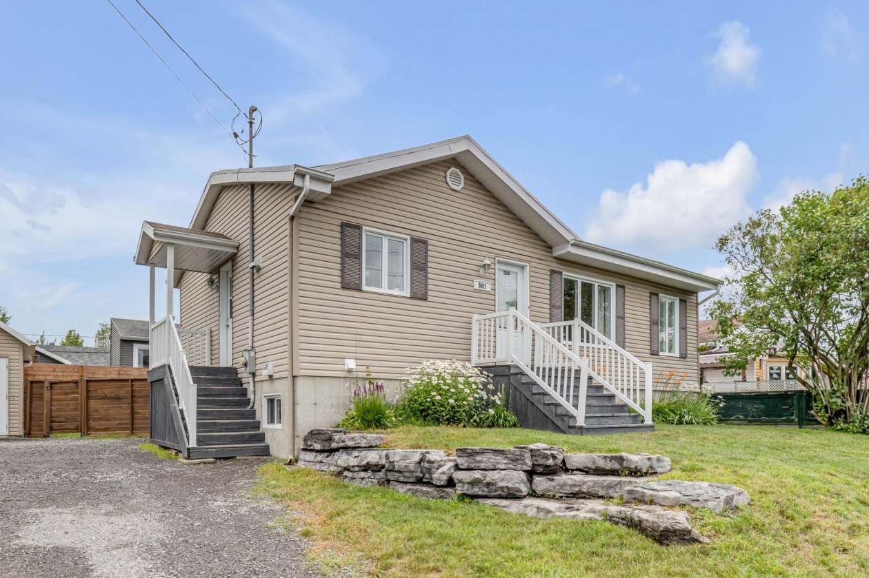 Façade — 501, Rue du Bouleau-Blanc, Québec (La Haute-Saint-Charles), G3G1V5, Québec (La Haute-Saint-Charles)