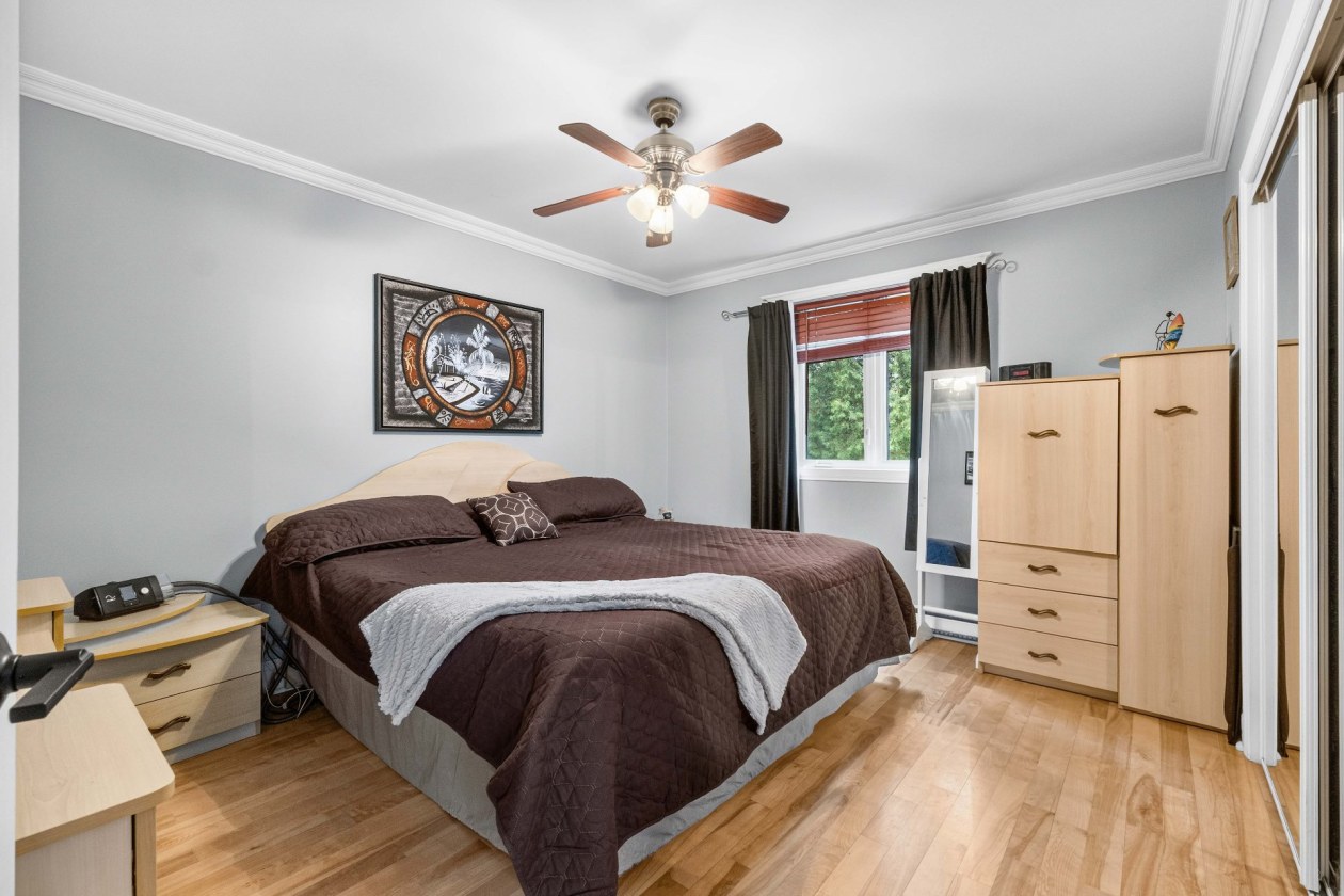 Chambre à coucher principale — 990, Rue de Bordeaux, Laval (Fabreville), H7P3Z5, Laval (Fabreville)