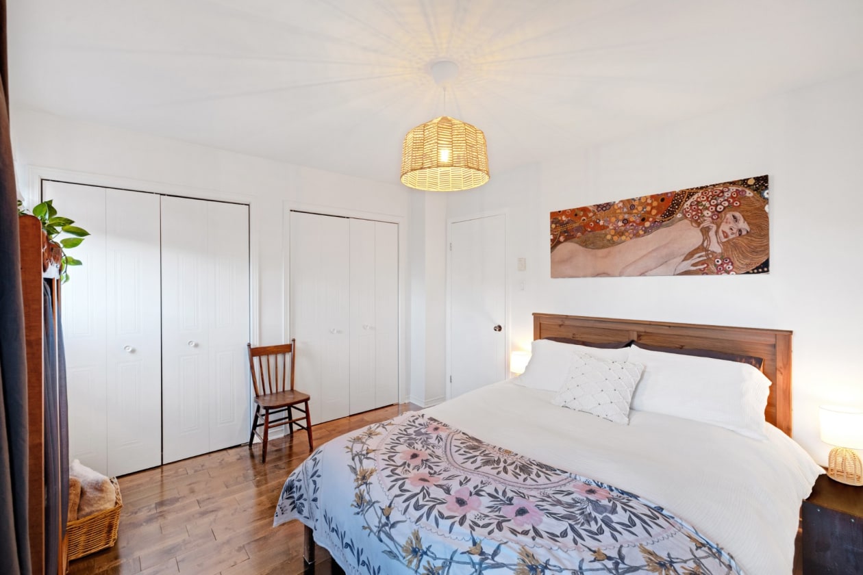 Chambre à coucher principale — 2906, Rue Duchesneau, Montréal (Mercier/Hochelaga-Maisonneuve), H1L6P9, Montréal (Mercier/Hochelaga-Maisonneuve)