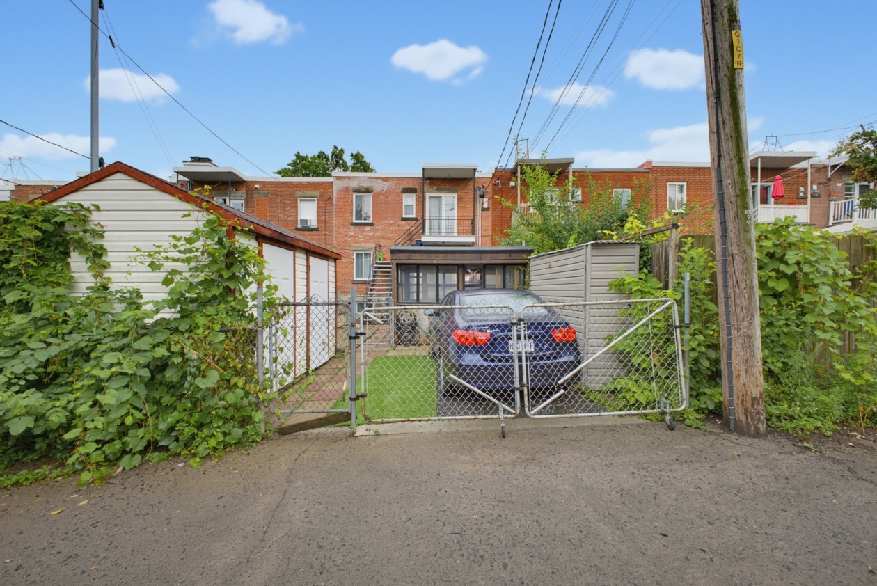 Cour — 2637 - 2639, Rue De Cadillac, Montréal (Mercier/Hochelaga-Maisonneuve), H1N2V2, Montréal (Mercier/Hochelaga-Maisonneuve)