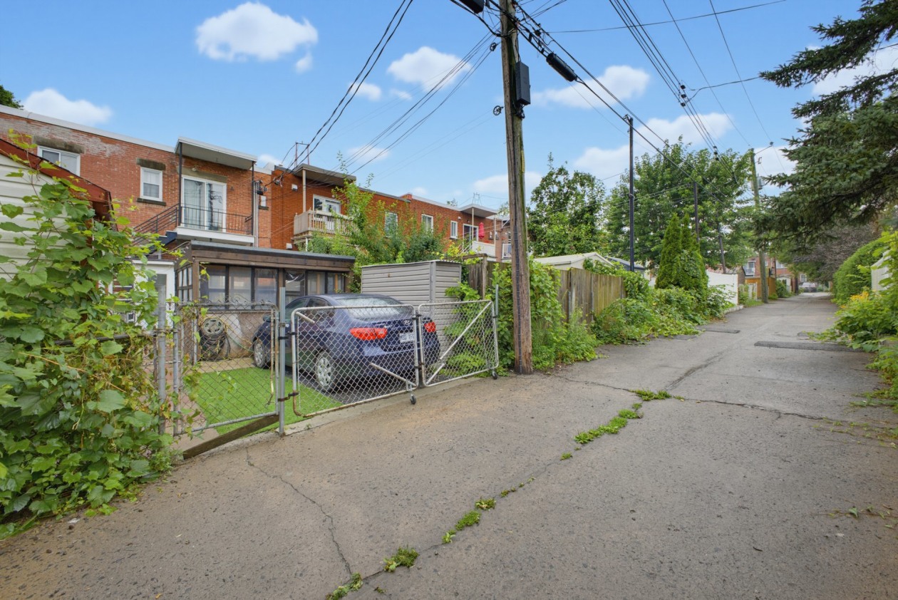 Cour — 2637 - 2639, Rue De Cadillac, Montréal (Mercier/Hochelaga-Maisonneuve), H1N2V2, Montréal (Mercier/Hochelaga-Maisonneuve)
