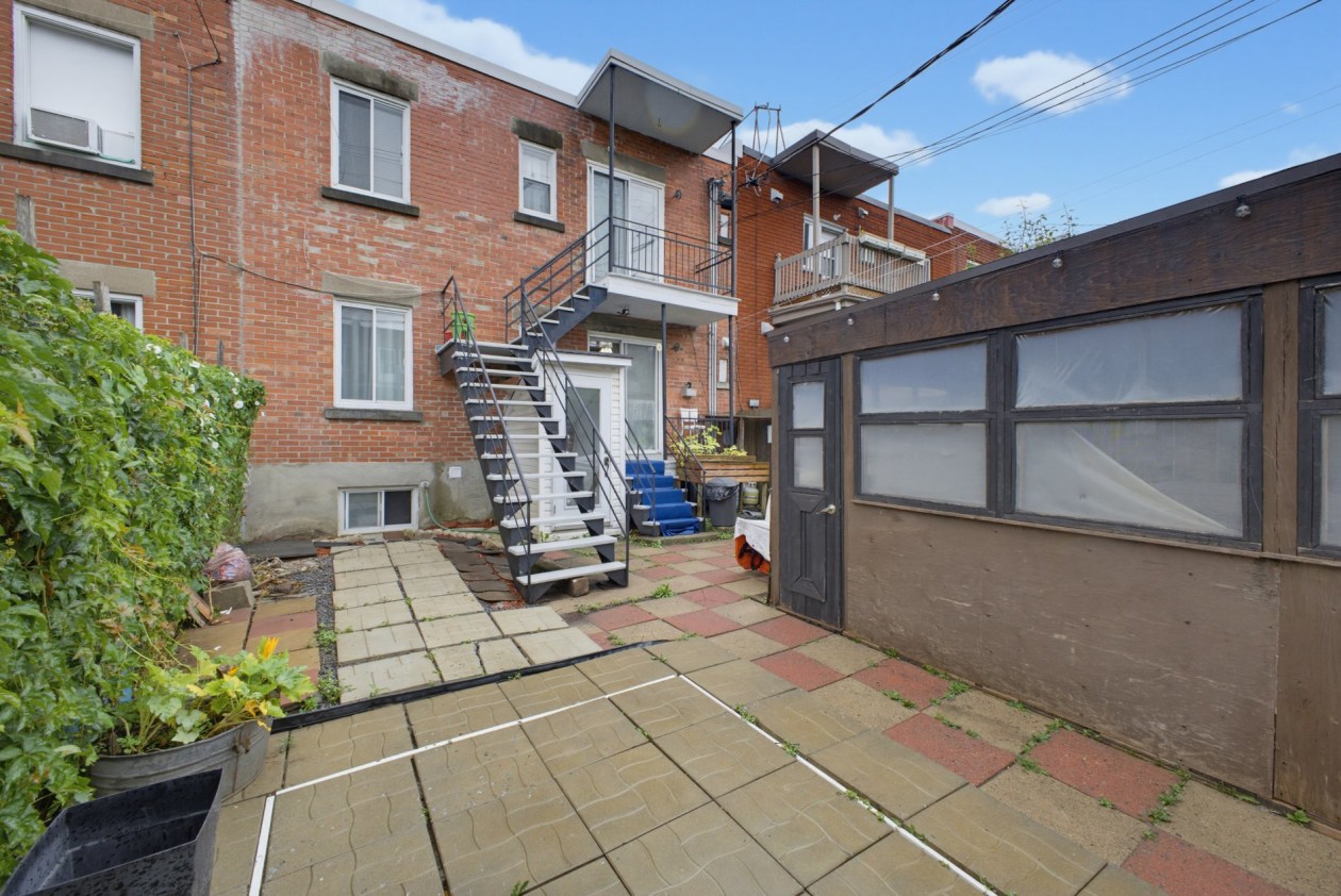 Cour — 2637 - 2639, Rue De Cadillac, Montréal (Mercier/Hochelaga-Maisonneuve), H1N2V2, Montréal (Mercier/Hochelaga-Maisonneuve)