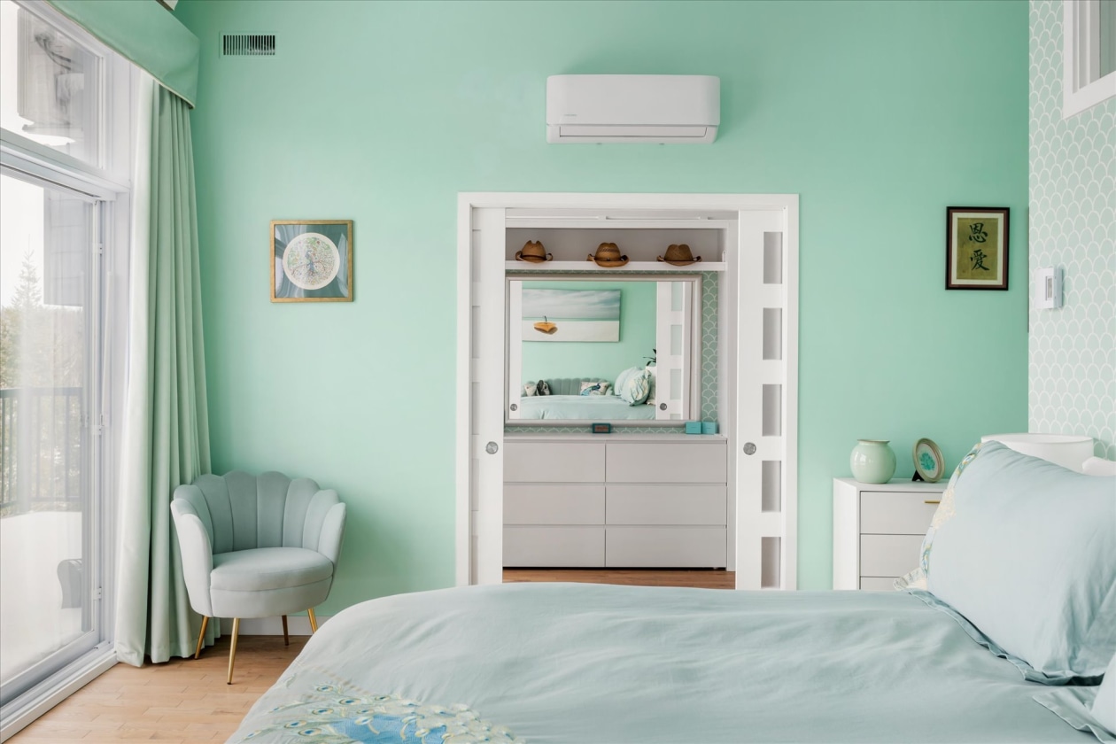 Chambre à coucher principale — 5610, Ch. du Lac-Héroux, Saint-Boniface, G0X2L0, Saint-Boniface