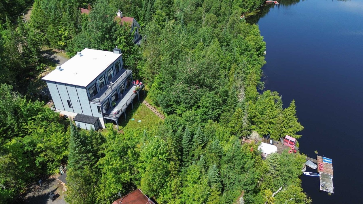 Photo aérienne — 5610, Ch. du Lac-Héroux, Saint-Boniface, G0X2L0, Saint-Boniface