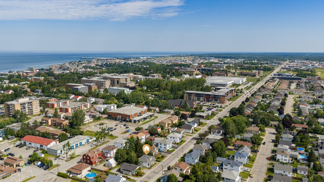 Photo aérienne — 24, 2e Rue E., Rimouski, G5L2G2, Rimouski