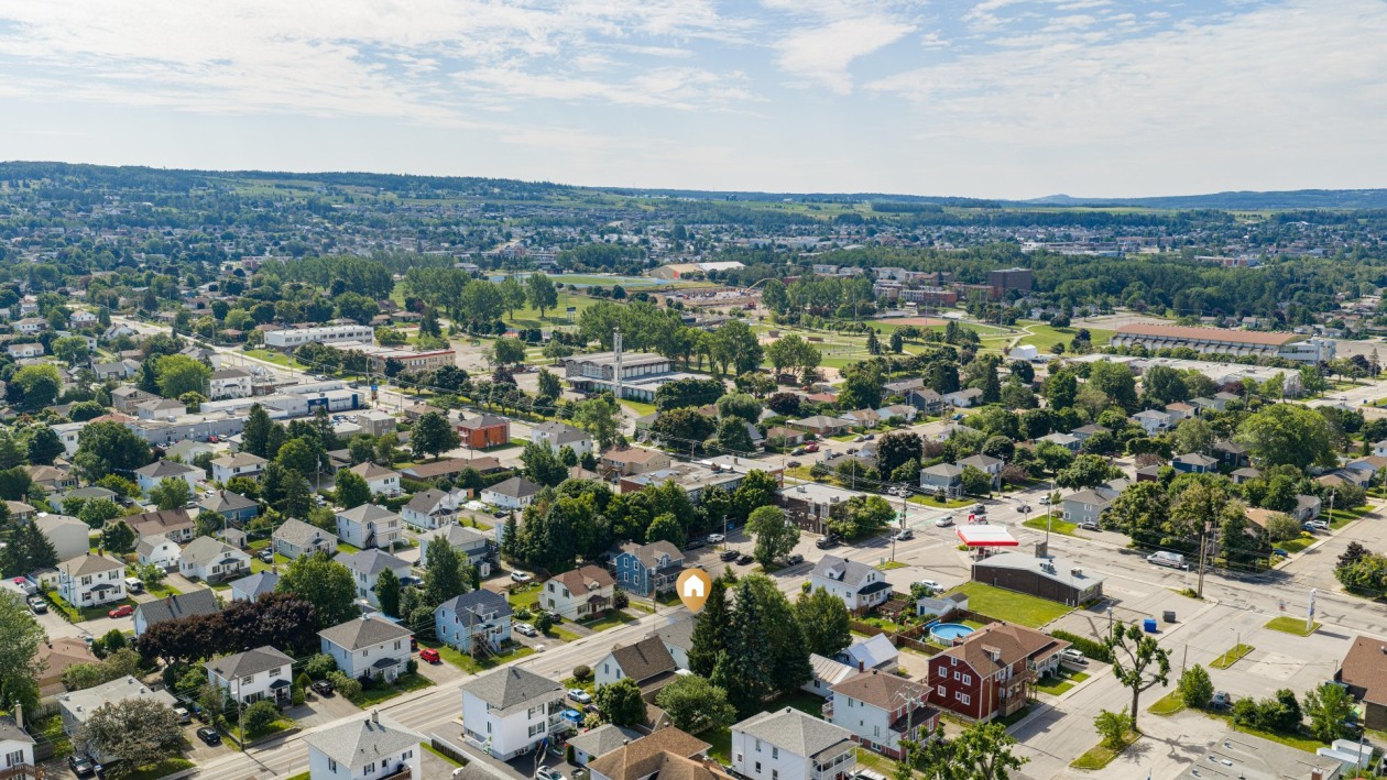 Photo aérienne — 24, 2e Rue E., Rimouski, G5L2G2, Rimouski