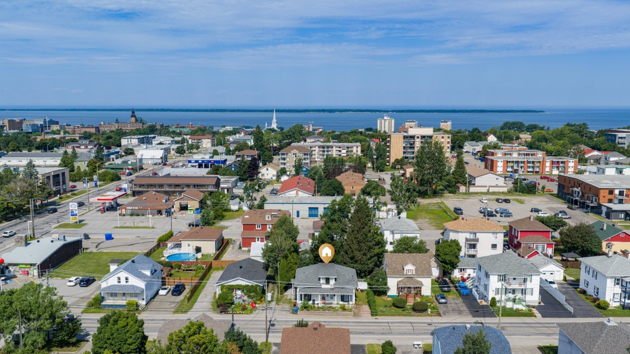 Photo aérienne — 24, 2e Rue E., Rimouski, G5L2G2, Rimouski