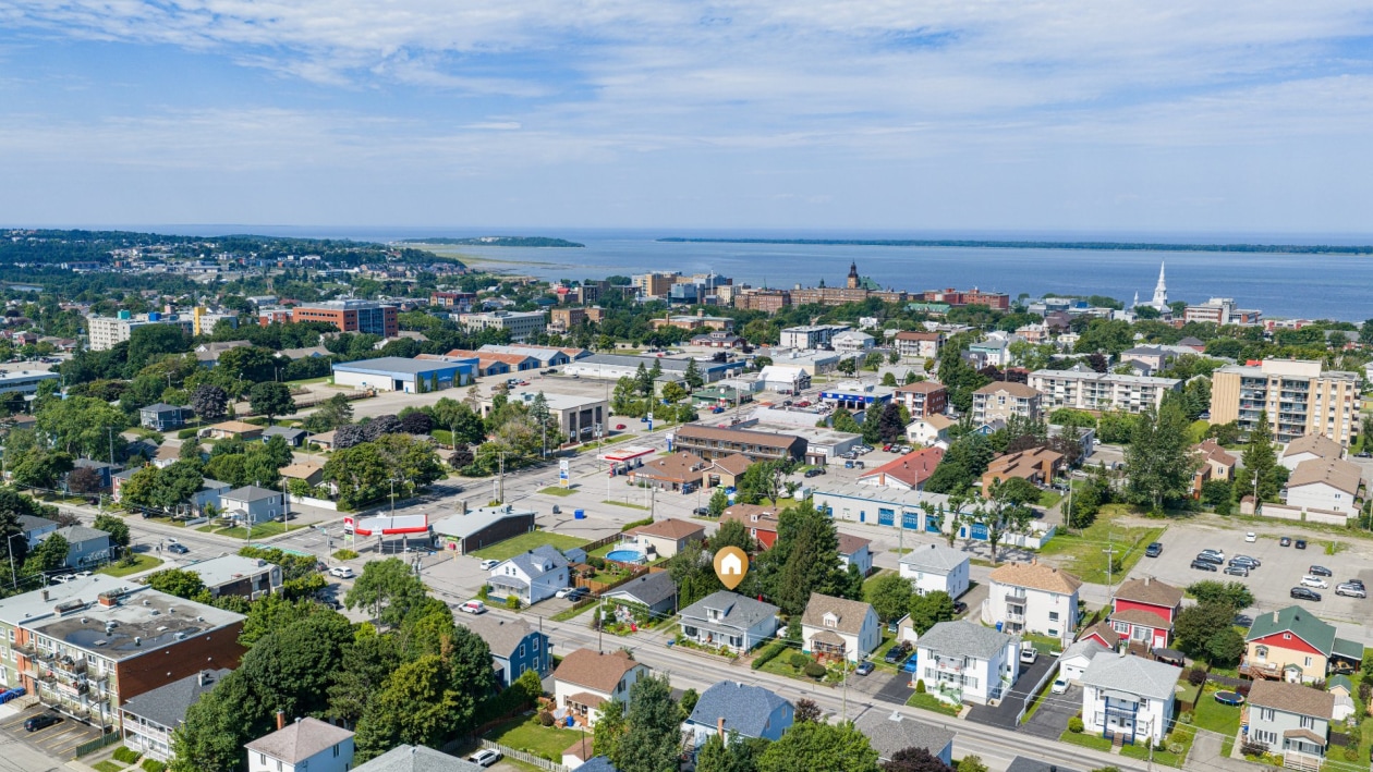 Photo aérienne — 24, 2e Rue E., Rimouski, G5L2G2, Rimouski