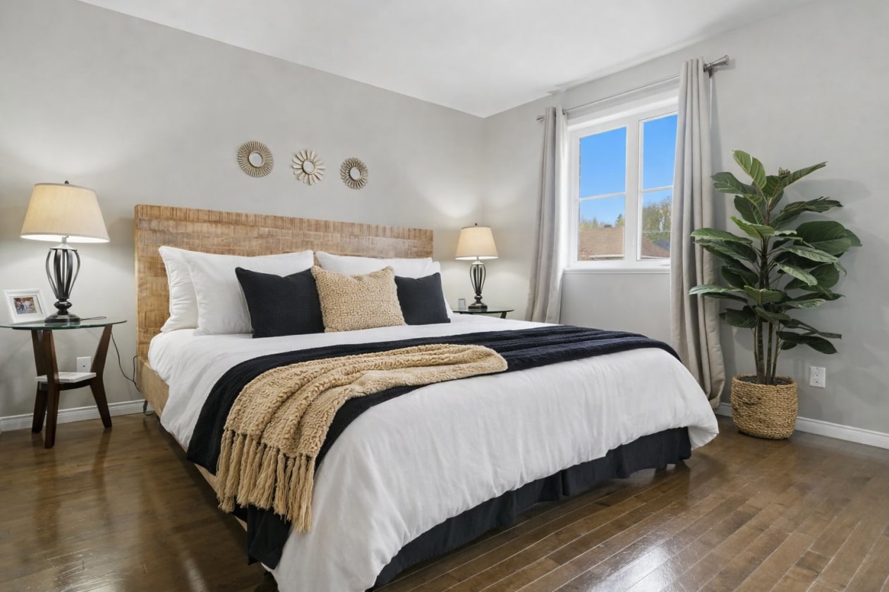 Chambre à coucher principale — 1497, Rue des Bachons, Lévis (Les Chutes-de-la-Chaudière-Ouest), G7A0G1, Lévis (Les Chutes-de-la-Chaudière-Ouest)