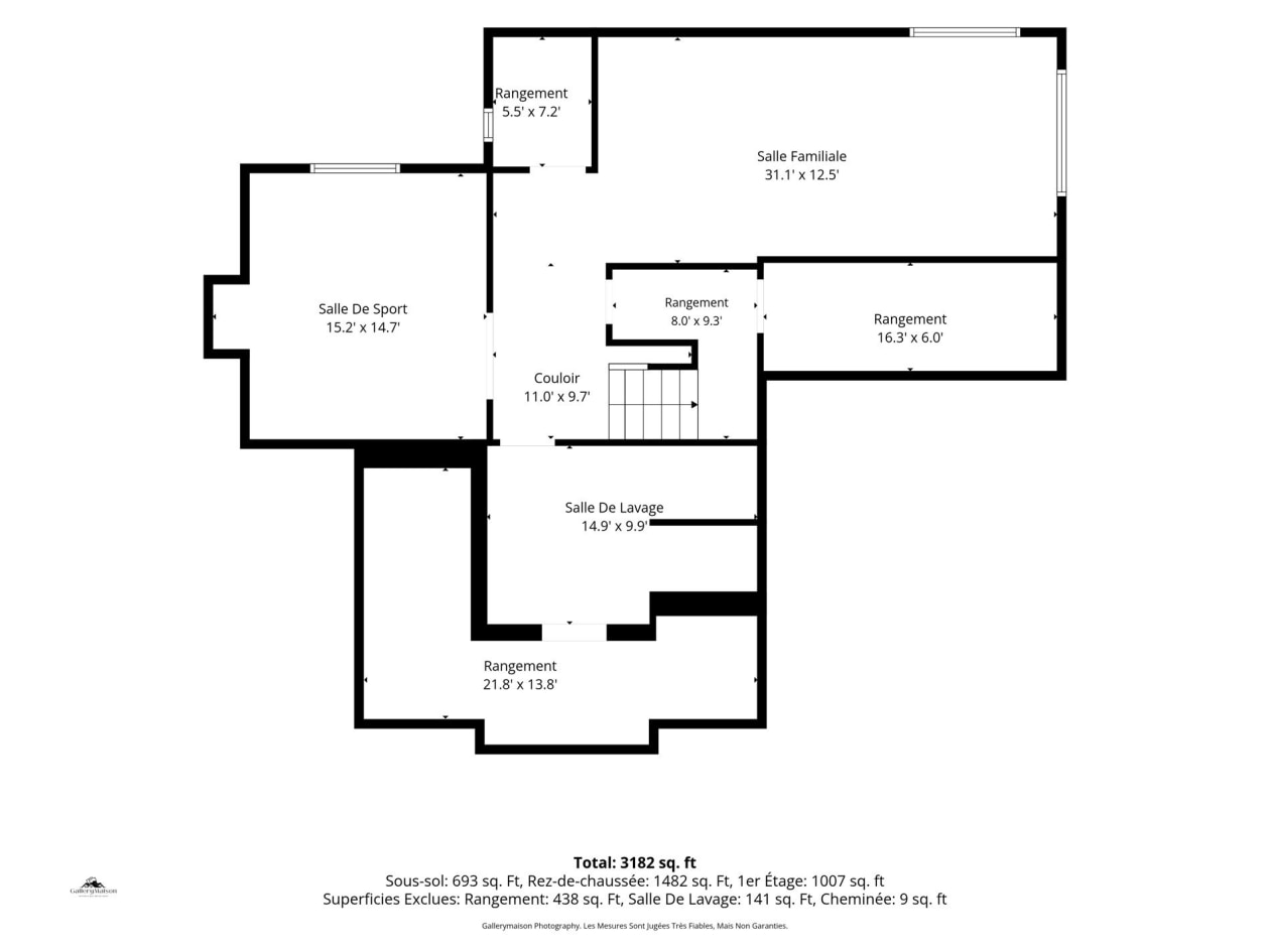 Plan — 580, Av. des Grands-Prés, Terrebonne (Lachenaie), J6V0B2, Terrebonne (Lachenaie)