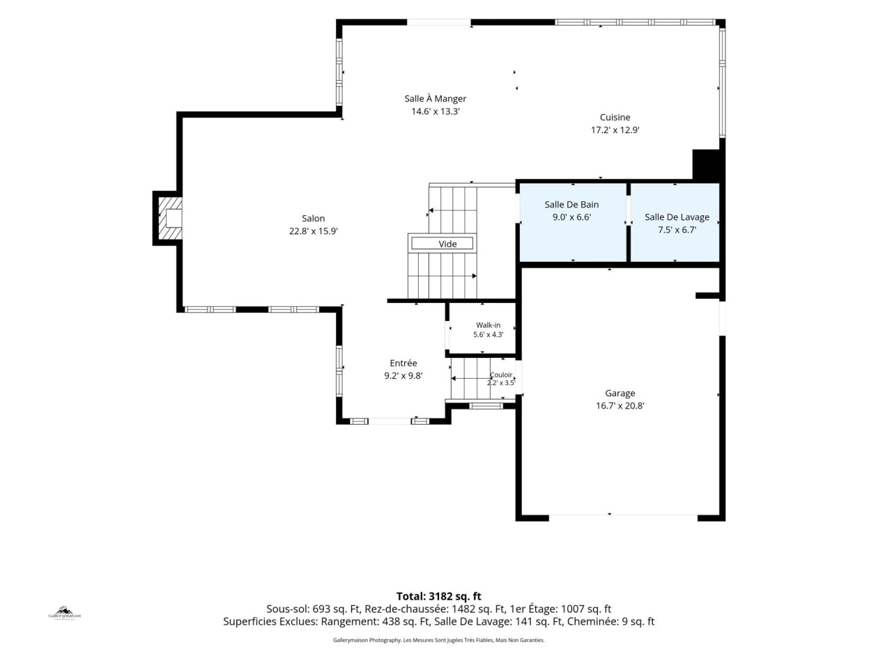 Plan — 580, Av. des Grands-Prés, Terrebonne (Lachenaie), J6V0B2, Terrebonne (Lachenaie)