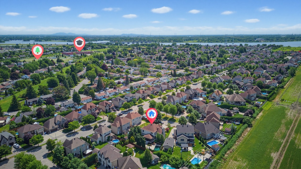 Photo aérienne — 580, Av. des Grands-Prés, Terrebonne (Lachenaie), J6V0B2, Terrebonne (Lachenaie)