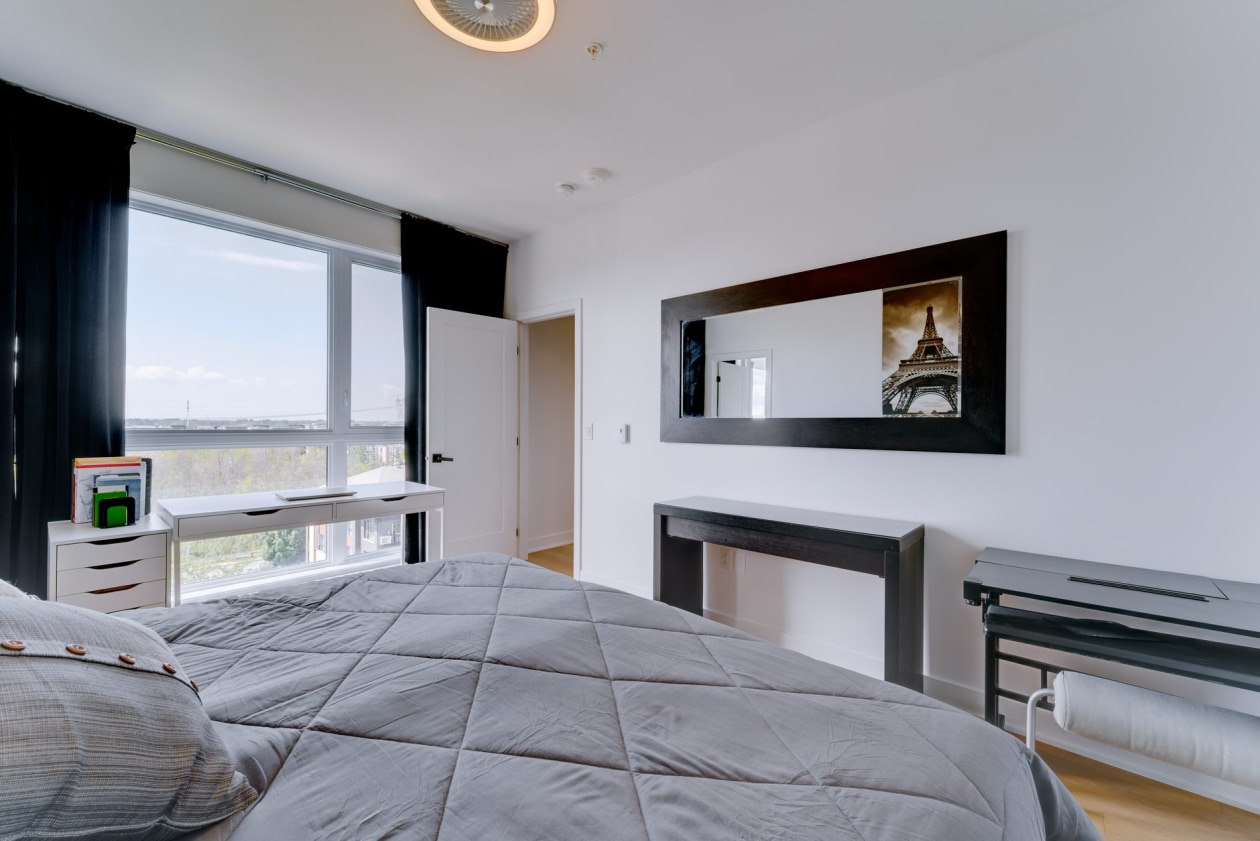 Chambre à coucher principale — 4220, Rue Olivier-Fournier, 608, Longueuil (Saint-Hubert), J3Y1G5, Longueuil (Saint-Hubert)