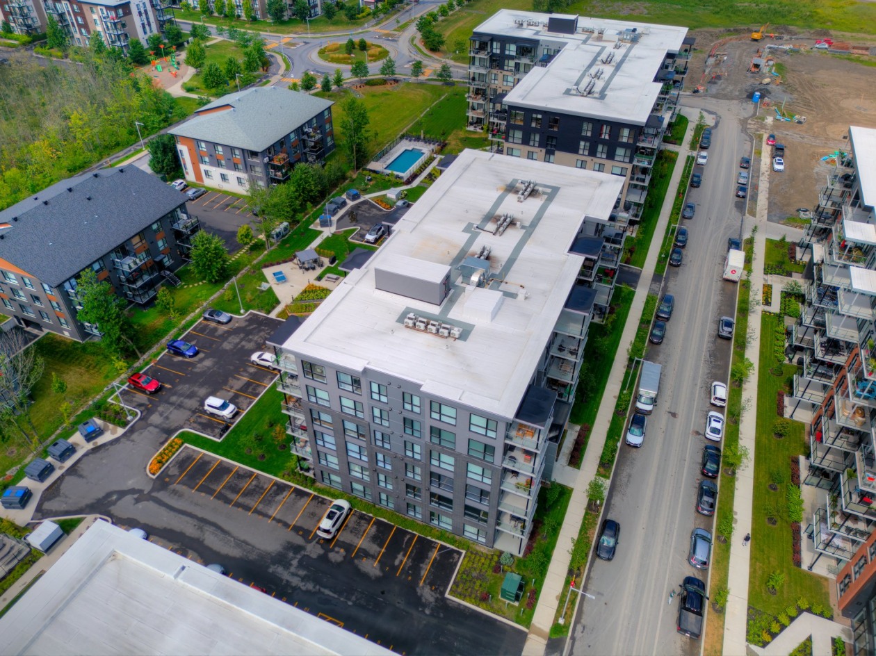 Photo aérienne — 4220, Rue Olivier-Fournier, 608, Longueuil (Saint-Hubert), J3Y1G5, Longueuil (Saint-Hubert)