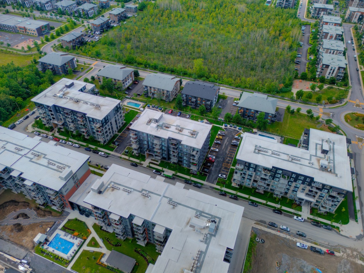 Photo aérienne — 4220, Rue Olivier-Fournier, 608, Longueuil (Saint-Hubert), J3Y1G5, Longueuil (Saint-Hubert)