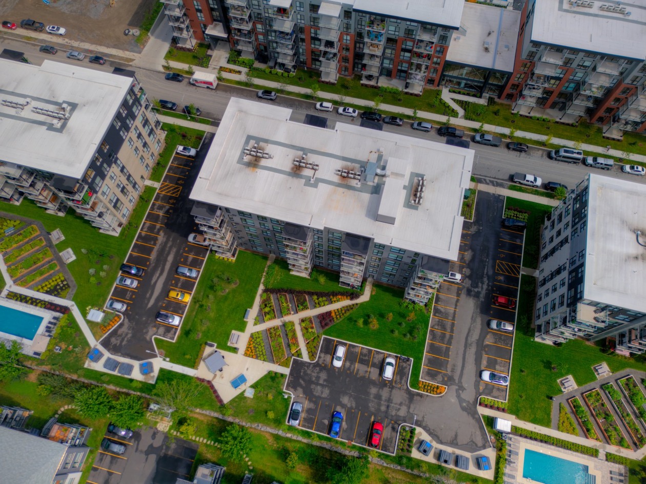 Photo aérienne — 4220, Rue Olivier-Fournier, 608, Longueuil (Saint-Hubert), J3Y1G5, Longueuil (Saint-Hubert)