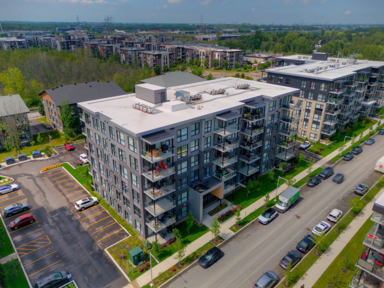 Photo aérienne — 4220, Rue Olivier-Fournier, 608, Longueuil (Saint-Hubert), J3Y1G5, Longueuil (Saint-Hubert)