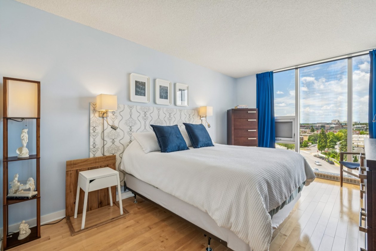 Chambre à coucher principale — 4720, Rue Jean-Talon E., 706, Montréal (Saint-Léonard), H1S0B1, Montréal (Saint-Léonard)
