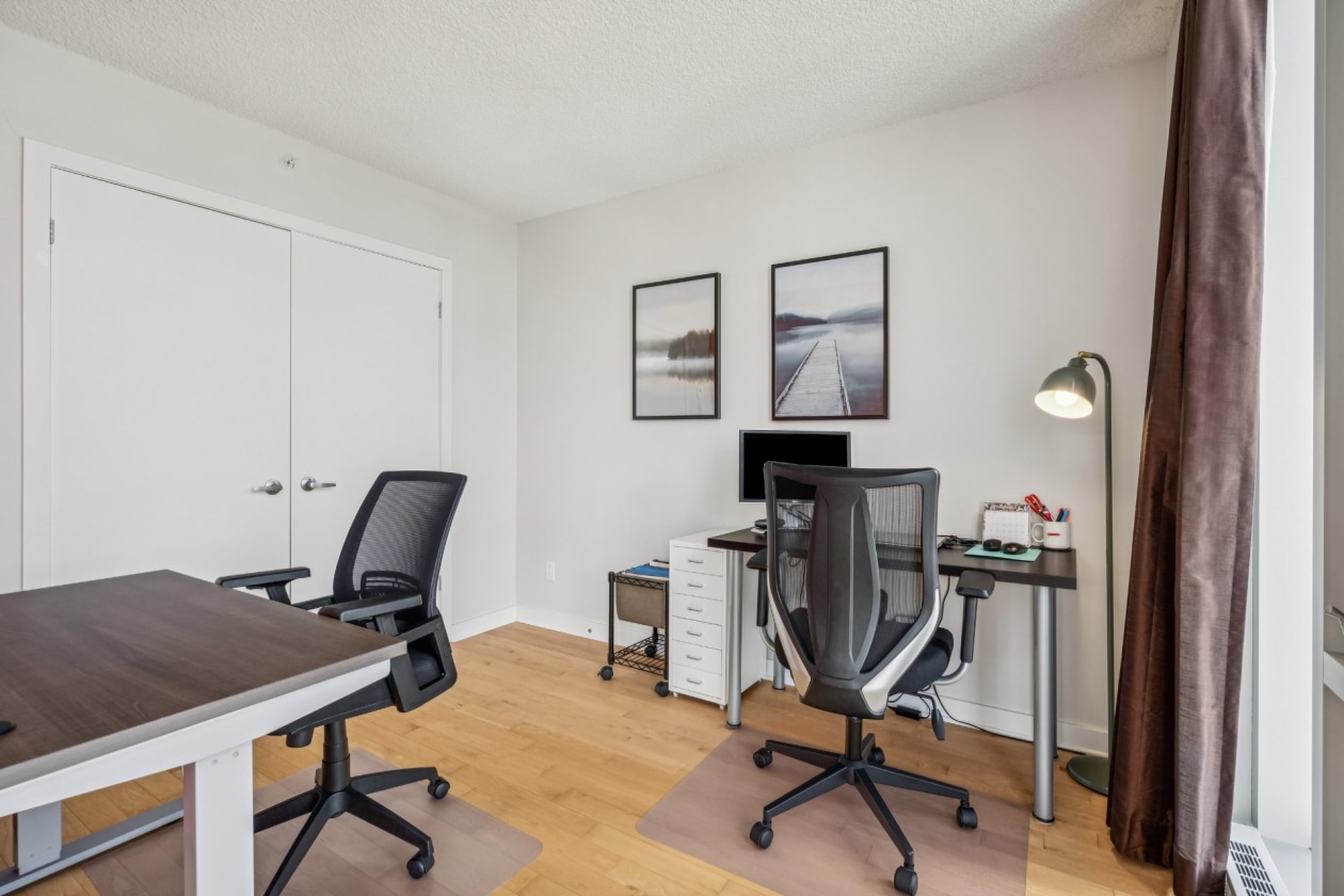 Chambre à coucher — 4720, Rue Jean-Talon E., 706, Montréal (Saint-Léonard), H1S0B1, Montréal (Saint-Léonard)