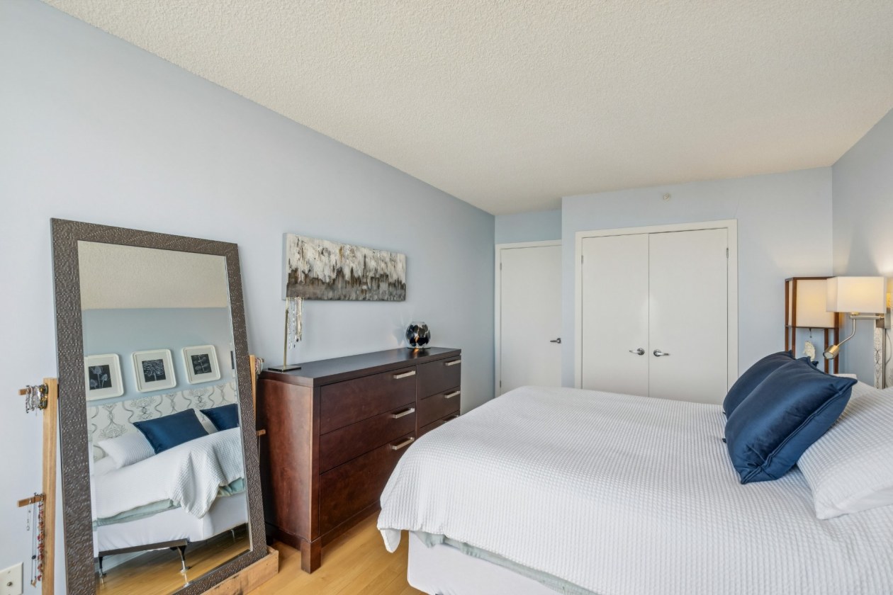 Chambre à coucher principale — 4720, Rue Jean-Talon E., 706, Montréal (Saint-Léonard), H1S0B1, Montréal (Saint-Léonard)