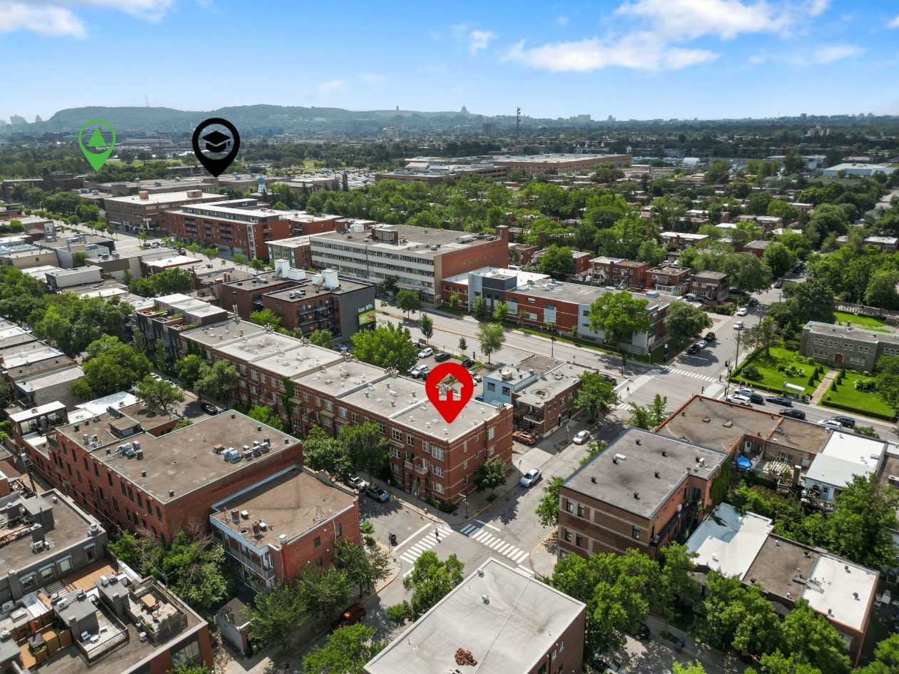 Photo aérienne — 8490, Rue St-Dominique, Montréal (Villeray/Saint-Michel/Parc-Extension), H2P2L5, Montréal (Villeray/Saint-Michel/Parc-Extension)