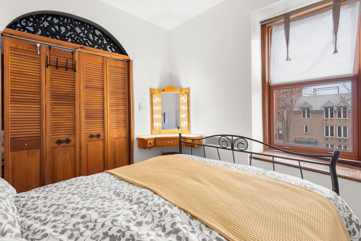 Chambre à coucher — 3706A, Rue St-Hubert, Montréal (Le Plateau-Mont-Royal), H2L4A2, Montréal (Le Plateau-Mont-Royal)