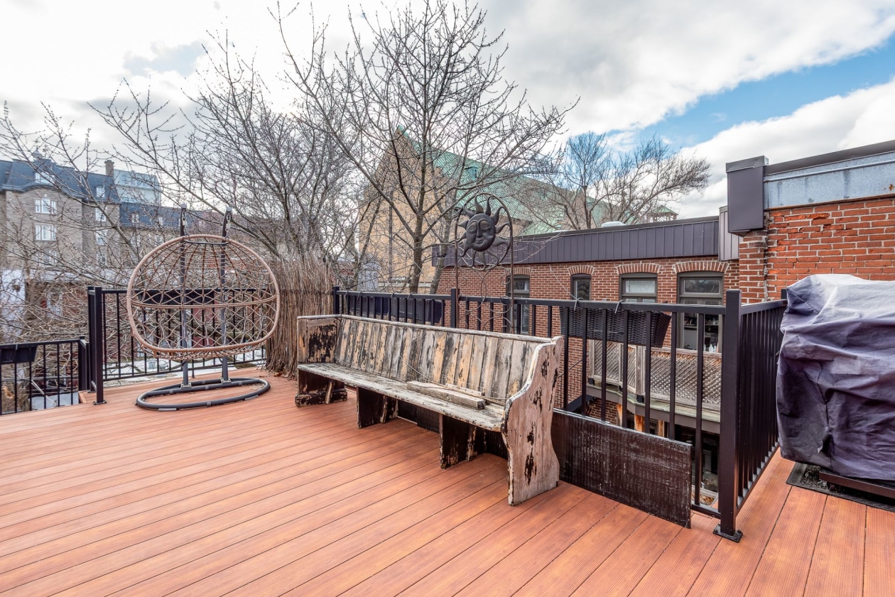 Terrasse — 3706A, Rue St-Hubert, Montréal (Le Plateau-Mont-Royal), H2L4A2, Montréal (Le Plateau-Mont-Royal)