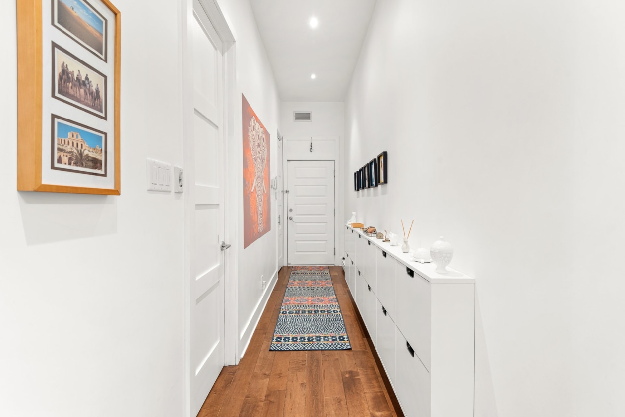Hall d'entrée — 1647, Rue Fleury E., 4, Montréal (Ahuntsic-Cartierville), H2C1S9, Montréal (Ahuntsic-Cartierville)