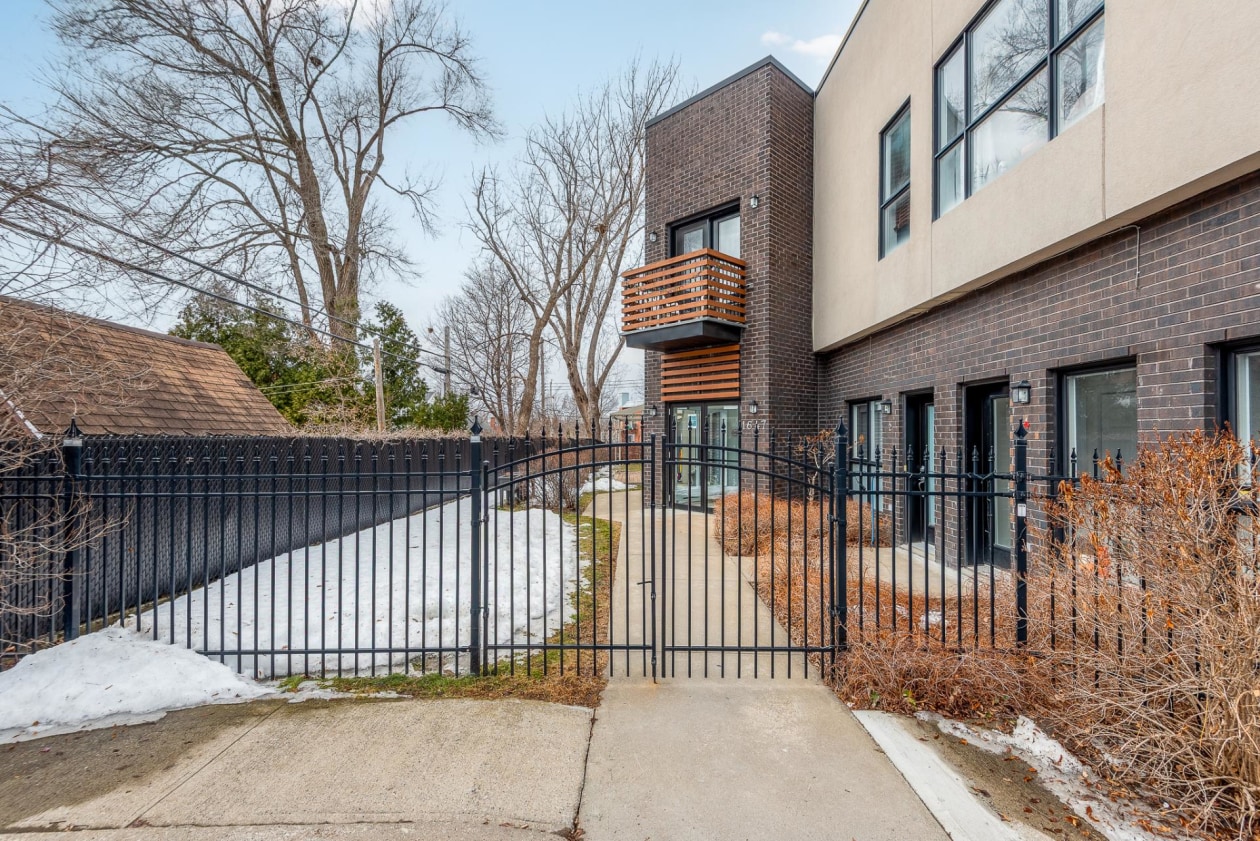 Entrée extérieure — 1647, Rue Fleury E., 4, Montréal (Ahuntsic-Cartierville), H2C1S9, Montréal (Ahuntsic-Cartierville)