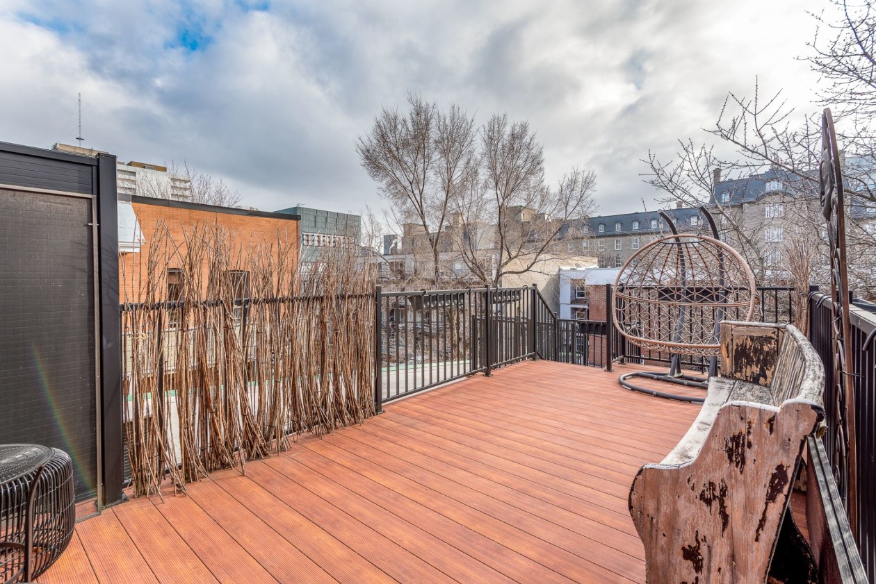 Terrasse — 3706A, Rue St-Hubert, Montréal (Le Plateau-Mont-Royal), H2L4A2, Montréal (Le Plateau-Mont-Royal)