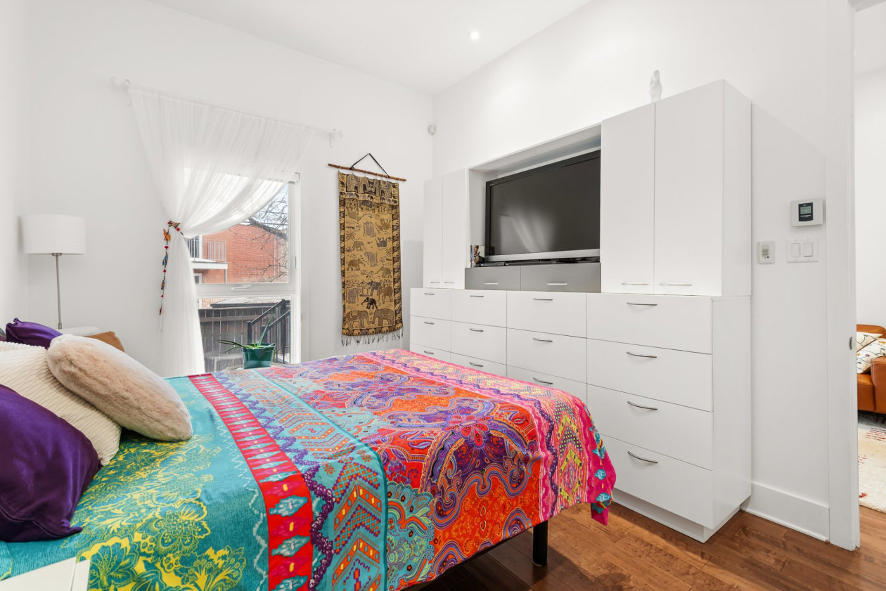 Chambre à coucher principale — 1647, Rue Fleury E., 4, Montréal (Ahuntsic-Cartierville), H2C1S9, Montréal (Ahuntsic-Cartierville)