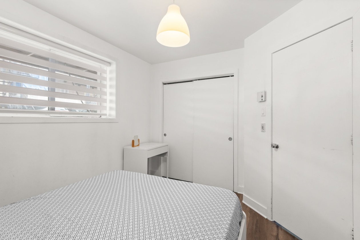 Chambre à coucher principale — 7637, Av. Léonard-De Vinci, 1, Montréal (Villeray/Saint-Michel/Parc-Extension), H2A2N6, Montréal (Villeray/Saint-Michel/Parc-Extension)