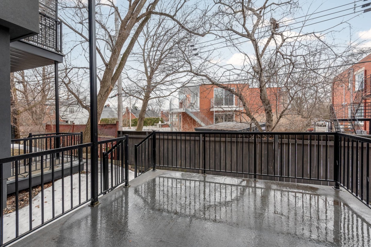 Terrasse — 1647, Rue Fleury E., 4, Montréal (Ahuntsic-Cartierville), H2C1S9, Montréal (Ahuntsic-Cartierville)