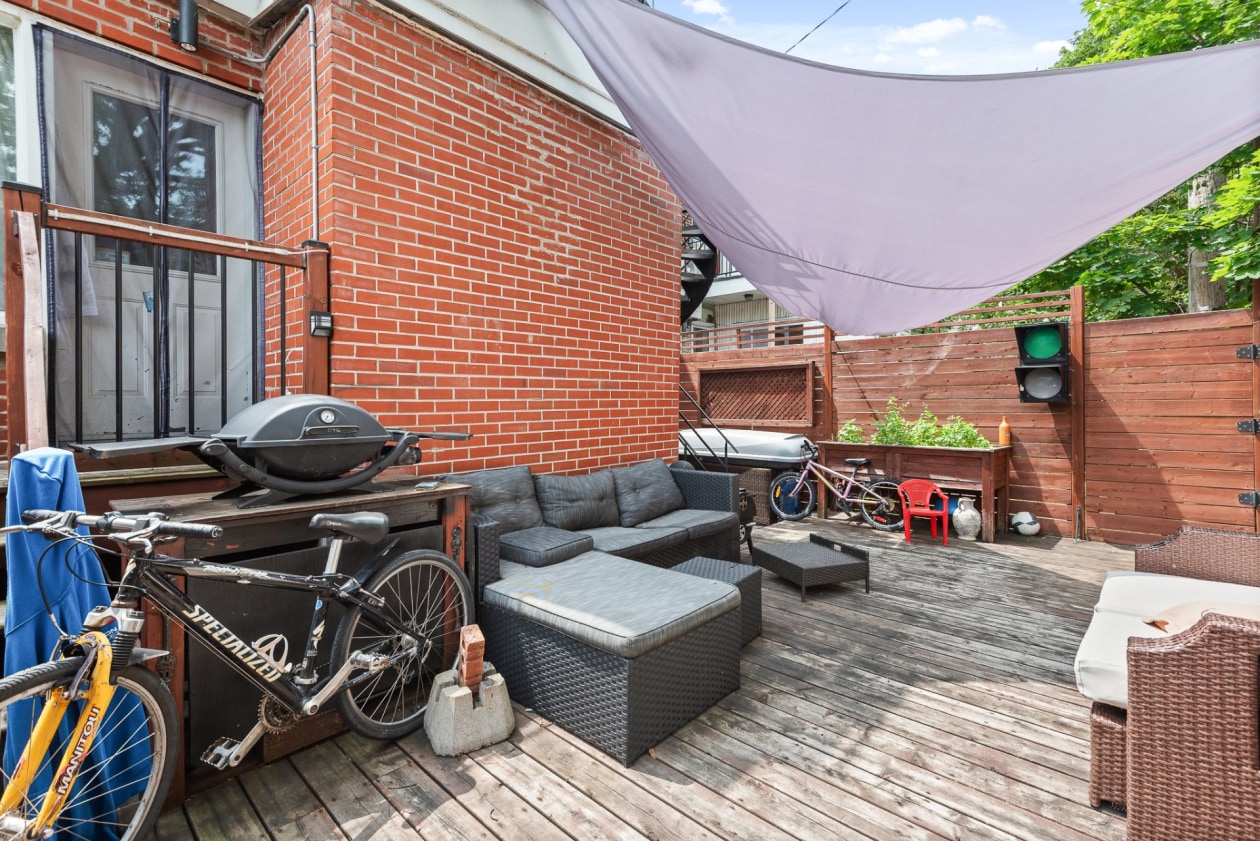 Terrasse — 5969 - 5971, 12e Avenue, Montréal (Rosemont/La Petite-Patrie), H1X3A3, Montréal (Rosemont/La Petite-Patrie)
