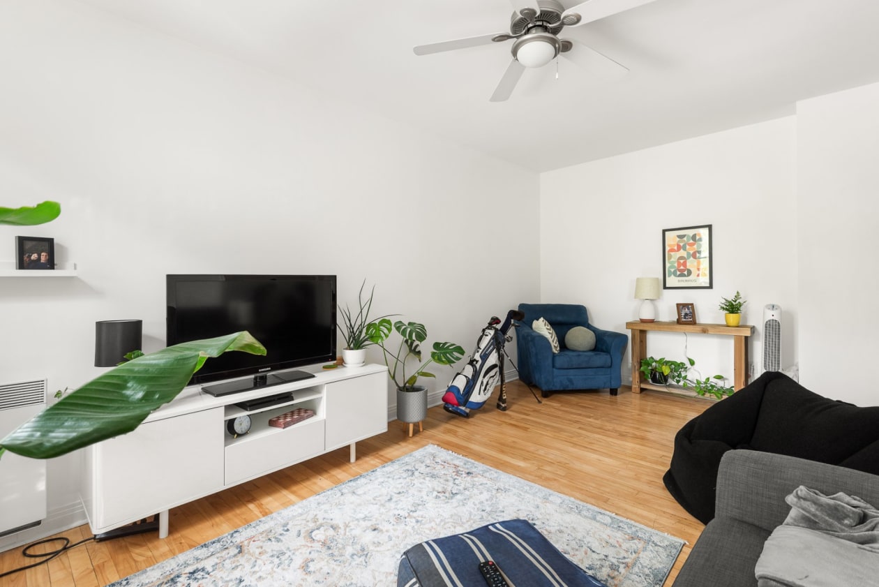 Salon — 5969 - 5971, 12e Avenue, Montréal (Rosemont/La Petite-Patrie), H1X3A3, Montréal (Rosemont/La Petite-Patrie)