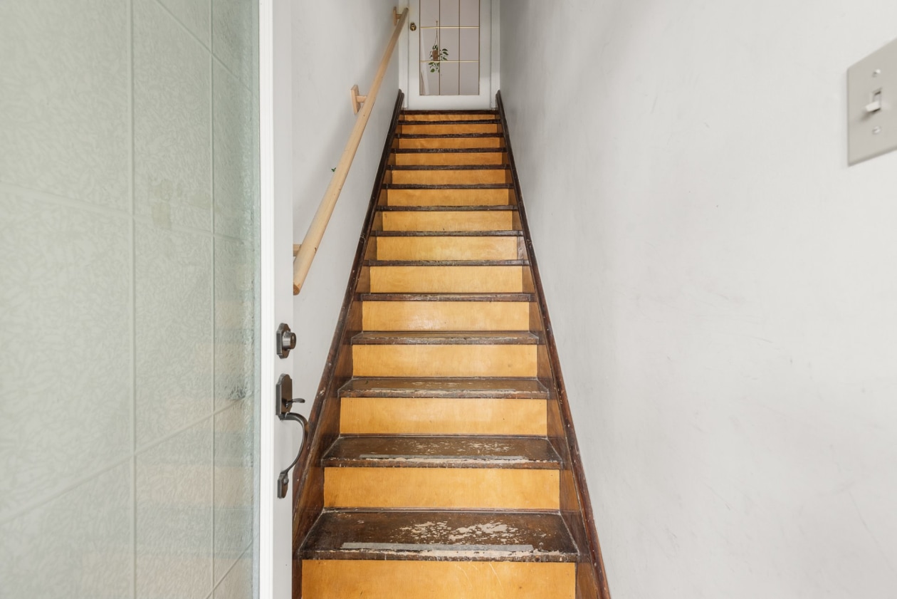 Escalier — 5969 - 5971, 12e Avenue, Montréal (Rosemont/La Petite-Patrie), H1X3A3, Montréal (Rosemont/La Petite-Patrie)
