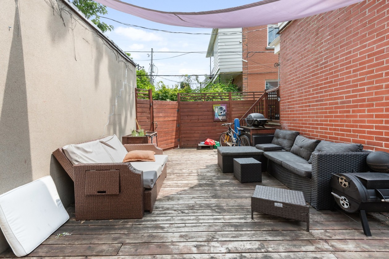 Terrasse — 5969 - 5971, 12e Avenue, Montréal (Rosemont/La Petite-Patrie), H1X3A3, Montréal (Rosemont/La Petite-Patrie)