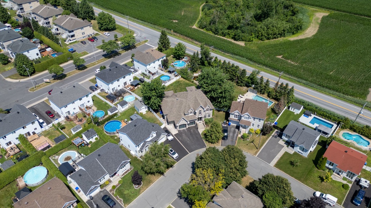 Photo aérienne — 249 - 249A, Rue Ludger-Duvernay, Varennes, J3X1W6, Varennes