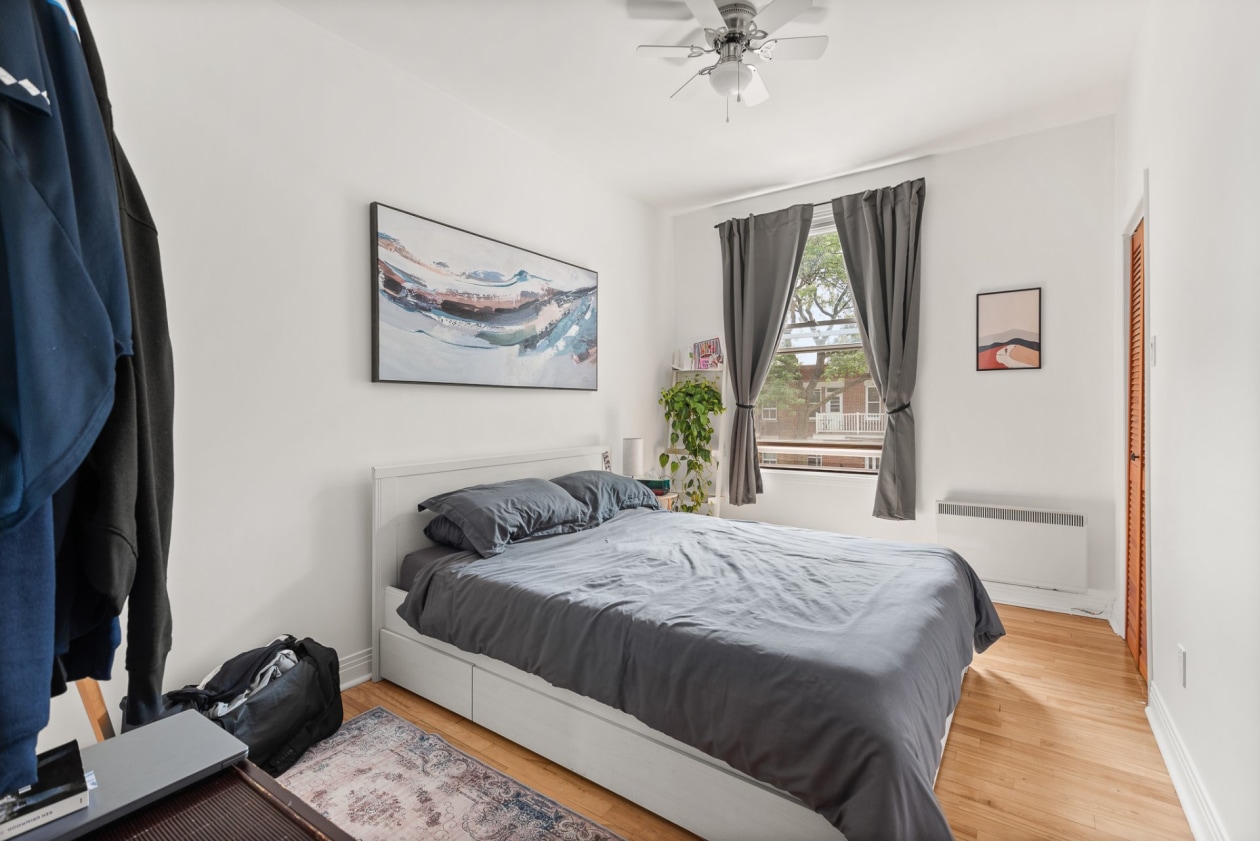 Chambre à coucher principale — 5969 - 5971, 12e Avenue, Montréal (Rosemont/La Petite-Patrie), H1X3A3, Montréal (Rosemont/La Petite-Patrie)