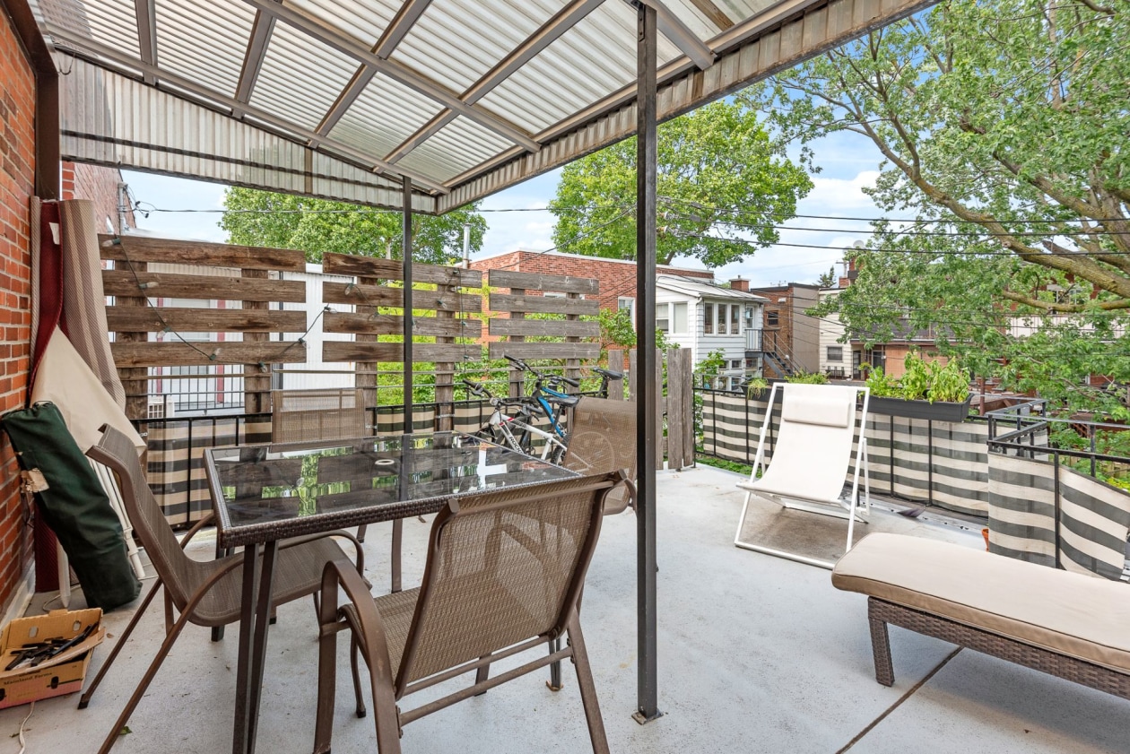 Terrasse — 5969 - 5971, 12e Avenue, Montréal (Rosemont/La Petite-Patrie), H1X3A3, Montréal (Rosemont/La Petite-Patrie)