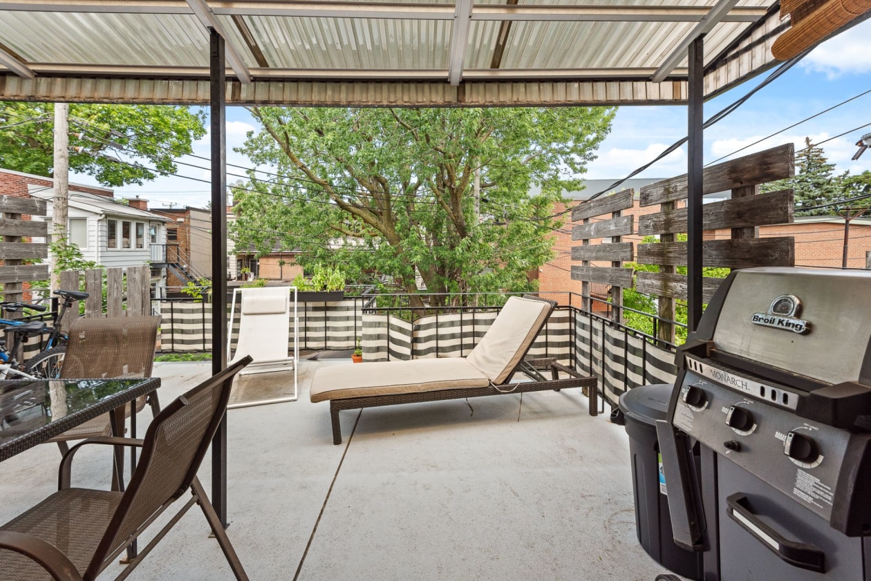 Terrasse — 5969 - 5971, 12e Avenue, Montréal (Rosemont/La Petite-Patrie), H1X3A3, Montréal (Rosemont/La Petite-Patrie)