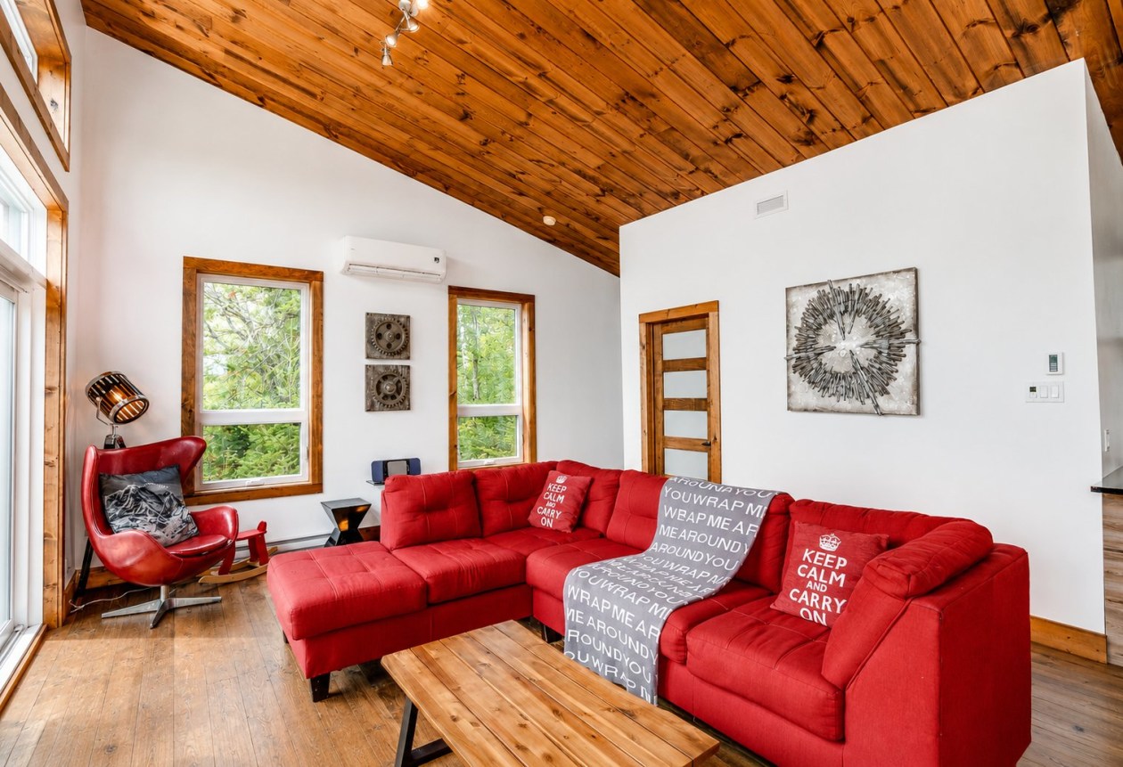 Salon — 58, Rue de la Corniche, Les Éboulements, G3Z3B6, Les Éboulements